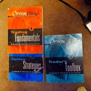 Optionetics 3 book bundle Trading Course